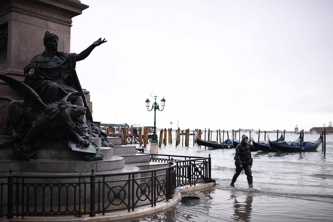Veneciją užliejo potvynis