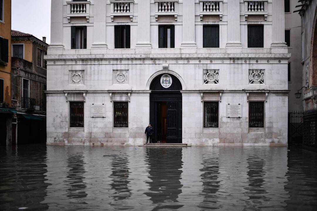 Veneciją užliejo potvynis