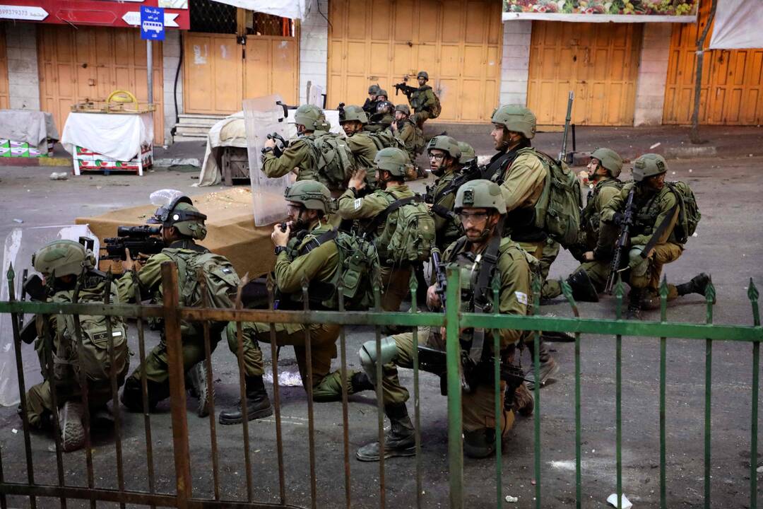 Kruvinos kovos tarp palestiniečių ir Izraelio