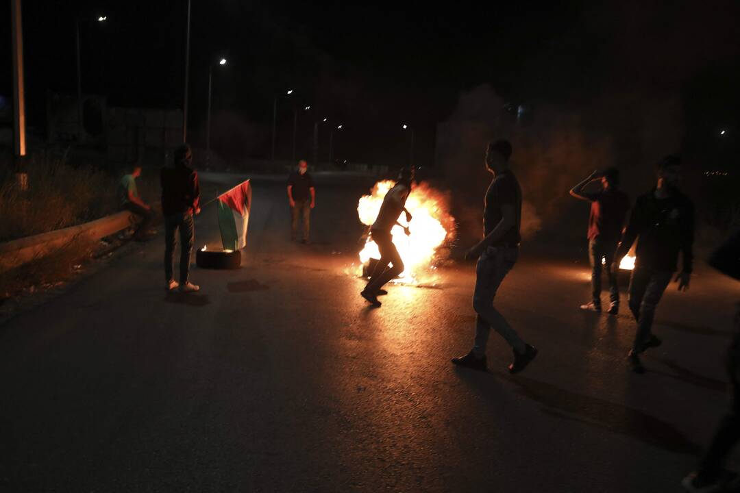 Kruvinos kovos tarp palestiniečių ir Izraelio