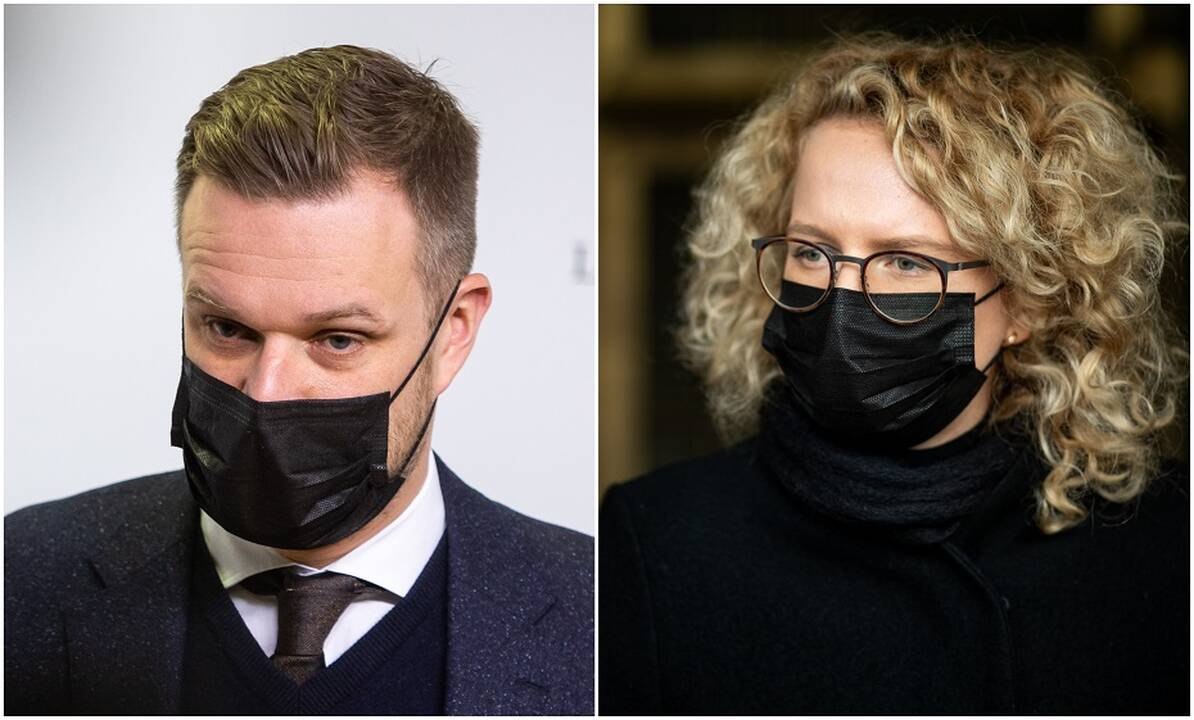 Gabrielius Landsbergis ir Aušrinė Armonaitė