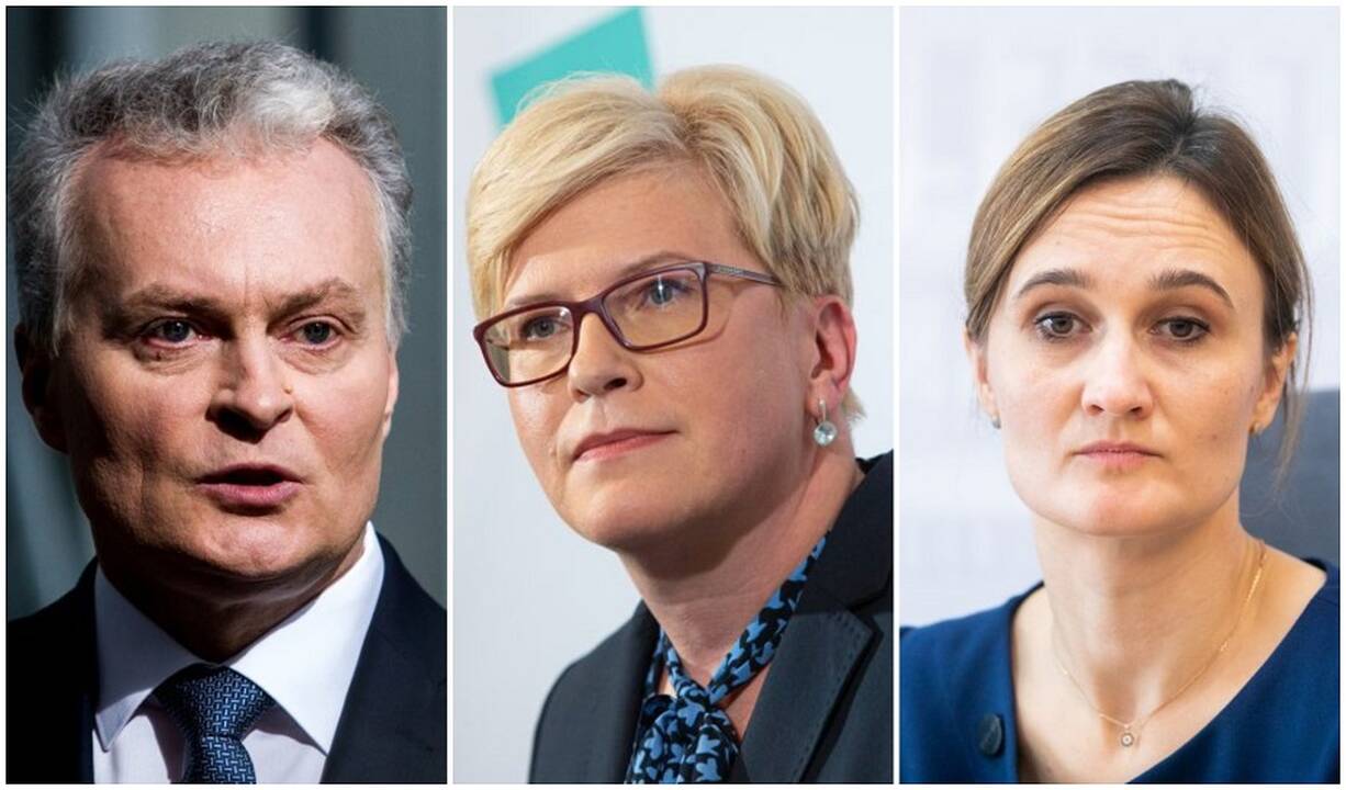 Gitanas Nausėda, Ingrida Šimonytė iri Viktorija Čmilytė-Nielsen