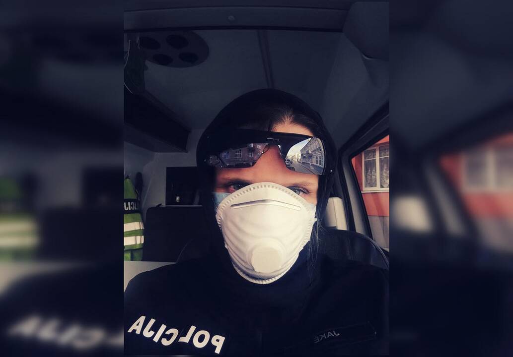 Pareigūnė kreipiasi į žmones: rizikuoju viskuo, kas man brangu, o jūs likite namuose