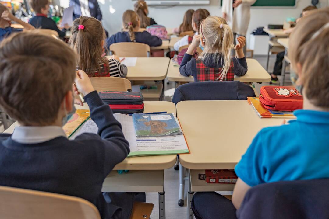Į mokyklas grįžo 63 tūkst. pradinukų, apie 7 tūkst. iš jų – testuojami