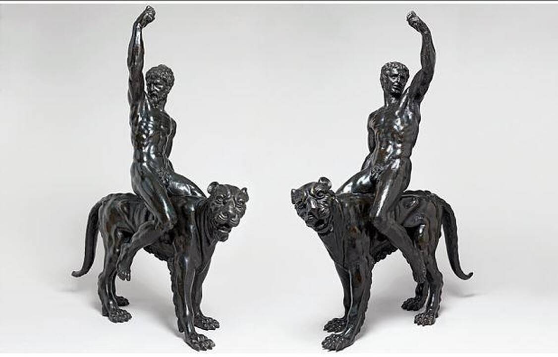 Dvi skulptūros – vieninteliai išlikę Michelangelo bronzos kūriniai