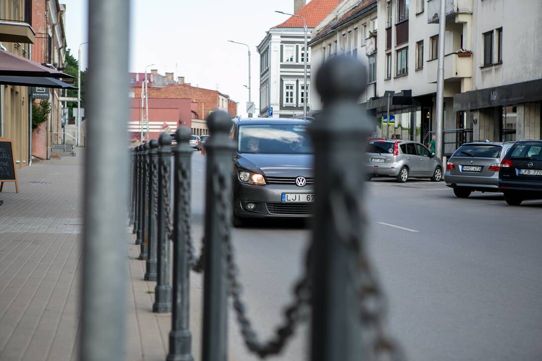 Senamiestyje – vėl nauja eismo tvarka