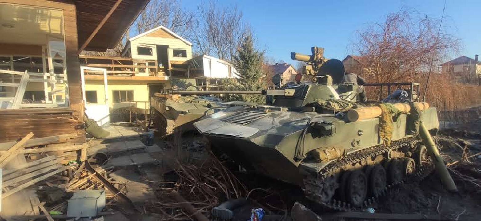 Karas toliau išbando Ukrainos stiprybę