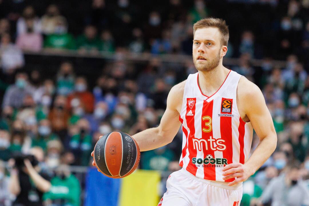 Paskutinis P. Jankūno mačas Eurolygoje: „Žalgiris“ – „Crvena zvezda“ (103:98)