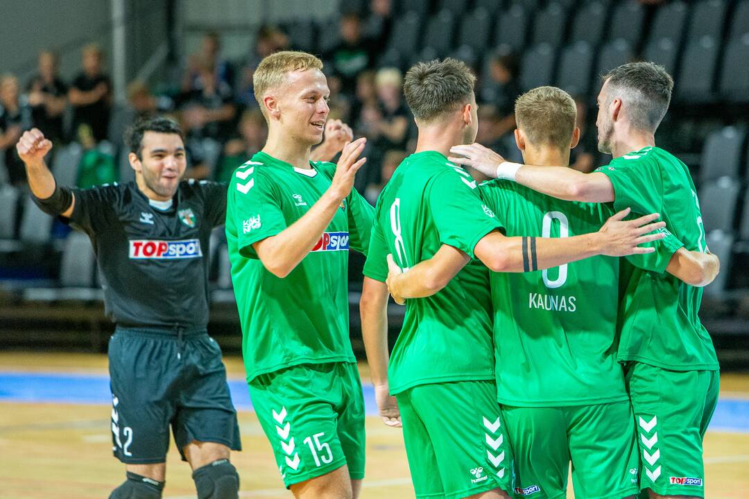 „Kauno Žalgiris“ – „Vikingai“ 8:0 | Futsalo A lyga