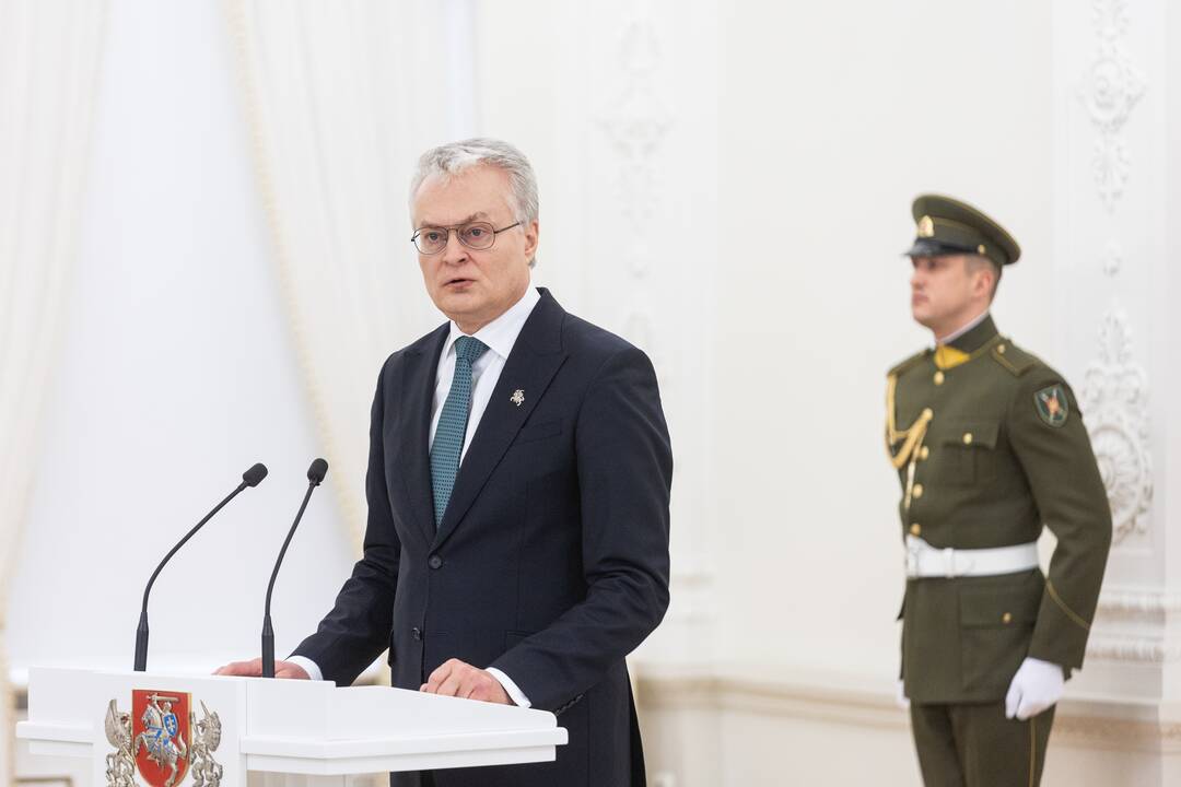 Valstybės apdovanojimų įteikimo ceremonija