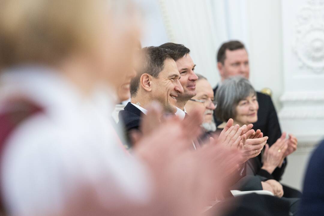 Valstybės apdovanojimų įteikimo ceremonija