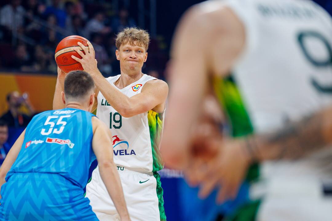 Pasaulio krepšinio čempionatas Filipinuose: Lietuva – Slovėnija
