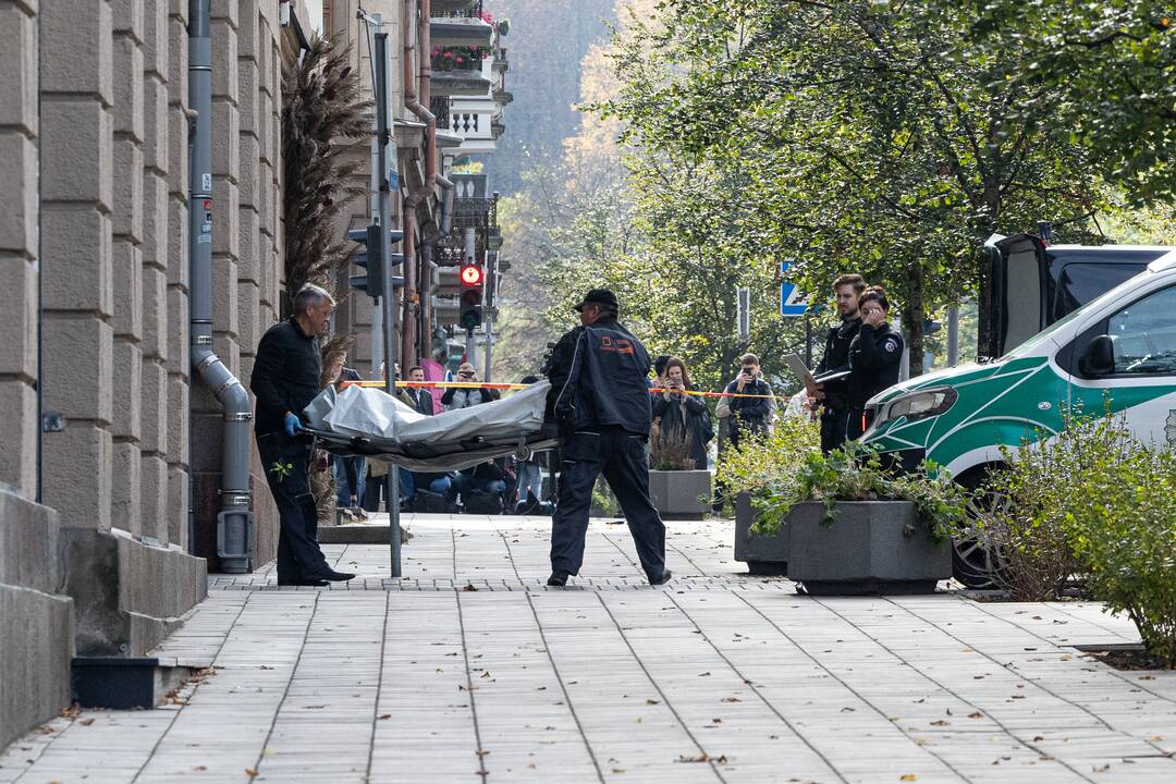 Per šaudynes Vilniaus centre žuvo advokatas