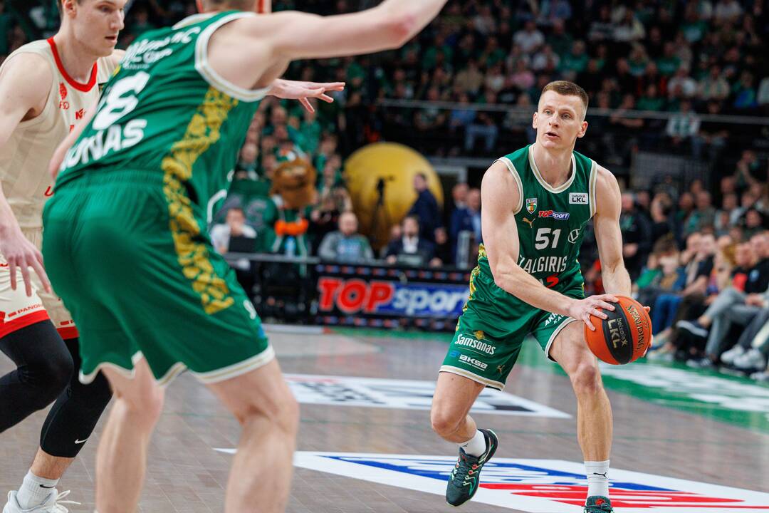 LKL: susitiko Kauno „Žalgiris“ ir Vilniaus „Rytas“