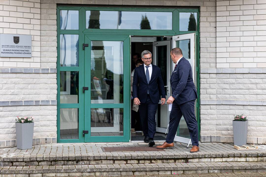 EK komisaro Magnuso Brunerio vizitas pasienyje
