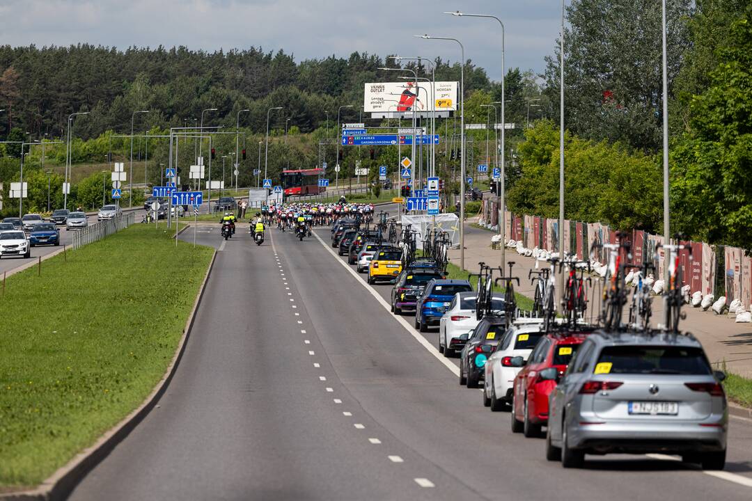 Dviračių lenktynių „Tour Of Lithuania“ finalinis etapas Vilniuje