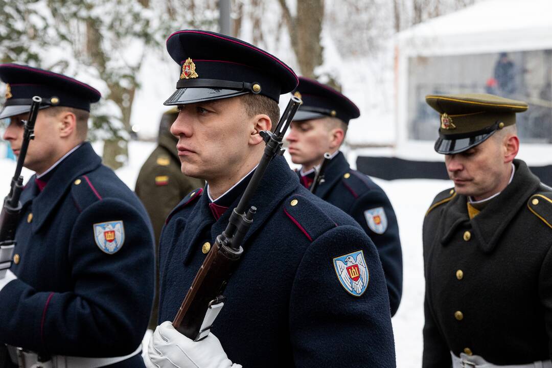 1863–1864 m. sukilimo pagerbimo ceremonija Rasų kapinėse
