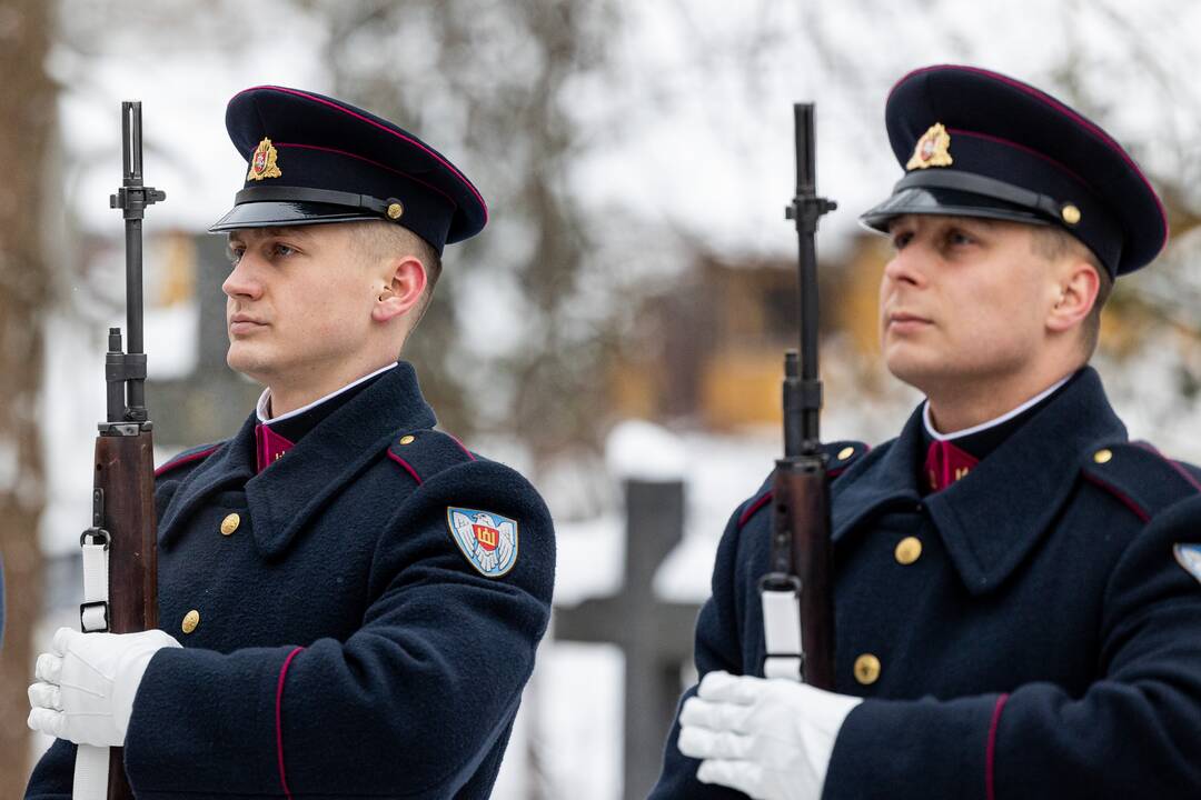 1863–1864 m. sukilimo pagerbimo ceremonija Rasų kapinėse