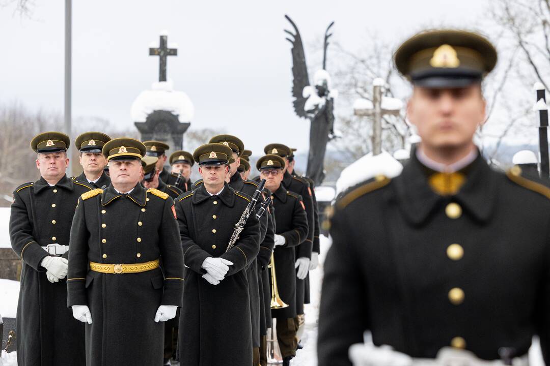 1863–1864 m. sukilimo pagerbimo ceremonija Rasų kapinėse