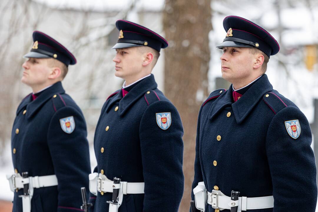 1863–1864 m. sukilimo pagerbimo ceremonija Rasų kapinėse