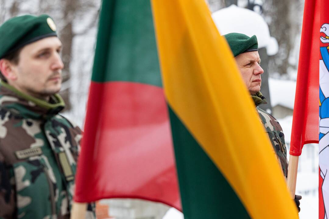 1863–1864 m. sukilimo pagerbimo ceremonija Rasų kapinėse