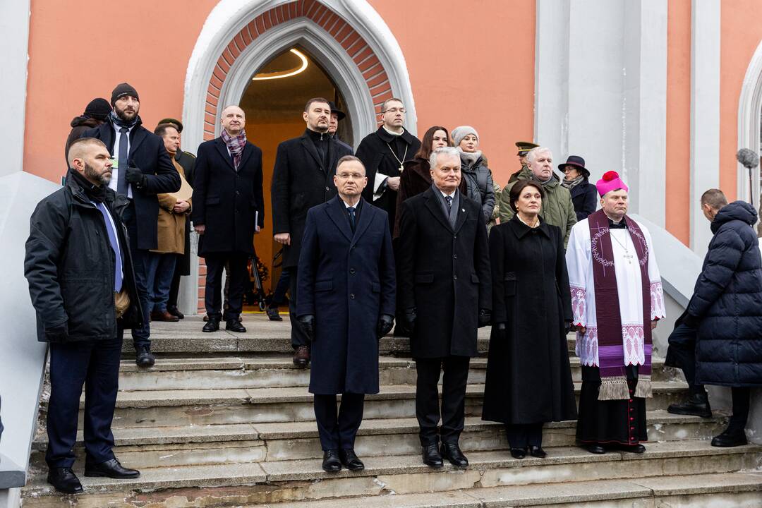 1863–1864 m. sukilimo pagerbimo ceremonija Rasų kapinėse