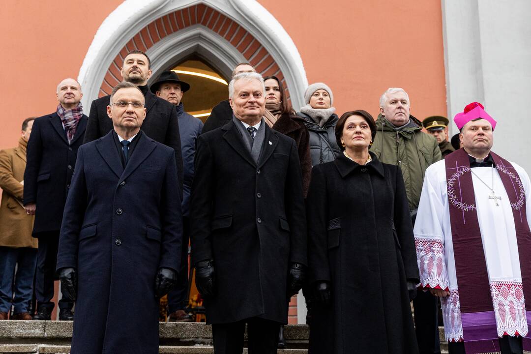 1863–1864 m. sukilimo pagerbimo ceremonija Rasų kapinėse