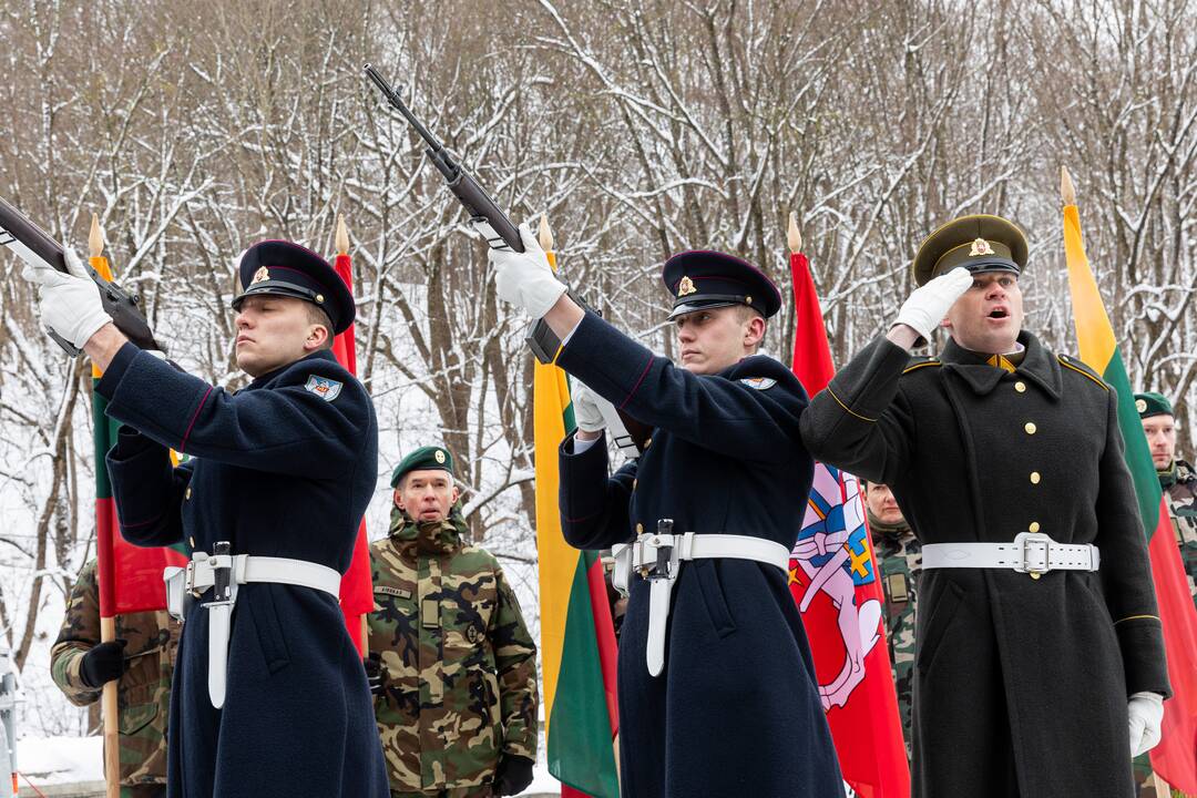 1863–1864 m. sukilimo pagerbimo ceremonija Rasų kapinėse