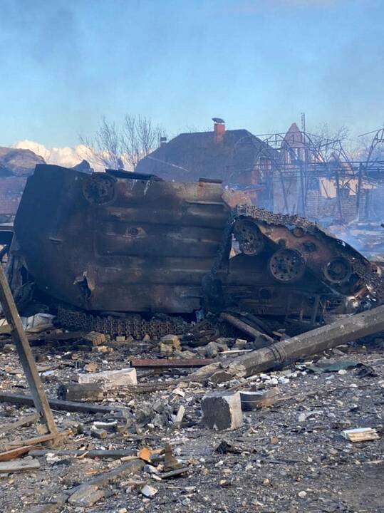 Karas toliau išbando Ukrainos stiprybę