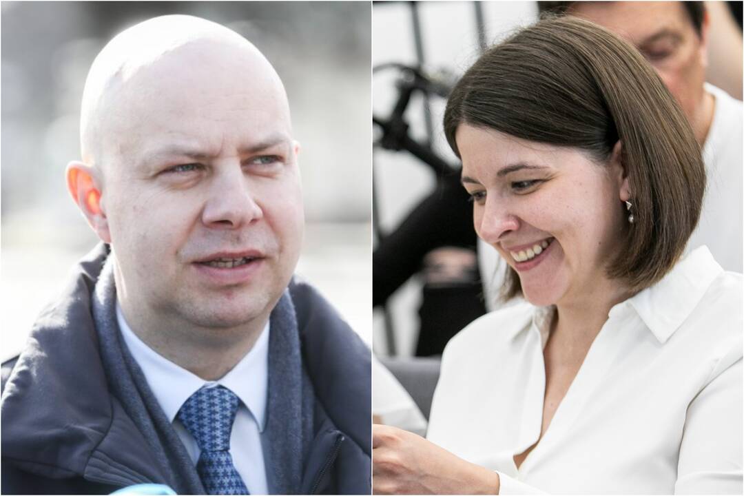 Aurelijus Veryga ir Gintarė Skaistė
