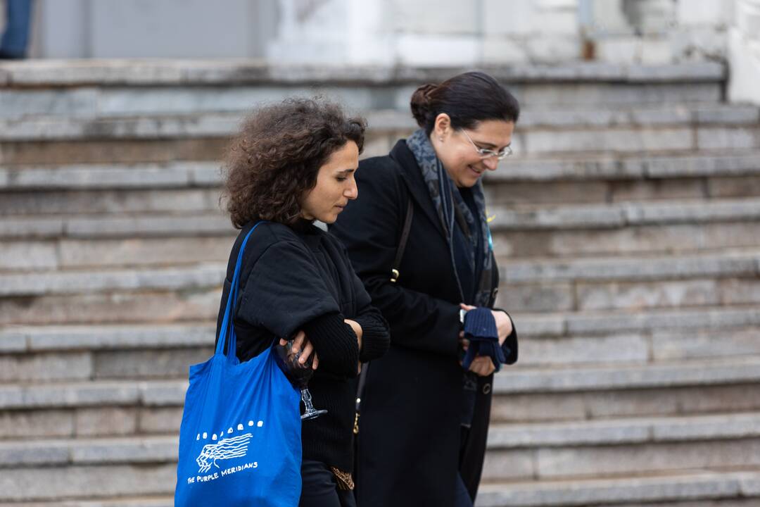 Atsisveikinama su žuvusiu M. Kvedaravičiumi