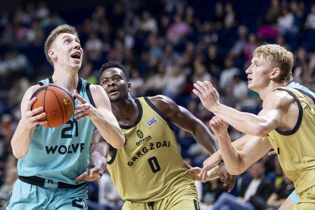 LKL rungtynės: „Wolves“ – „Gargždai“