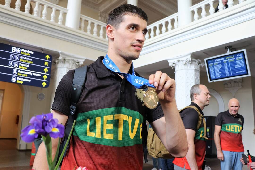 Įvertino: M.Brazauskis (nuotr.) kartu su bendražygiu N.Montvydu pernai buvo išrinkti į geriausią pastarojo dešimtmečio Europos aklųjų riedulio rinktinę.
