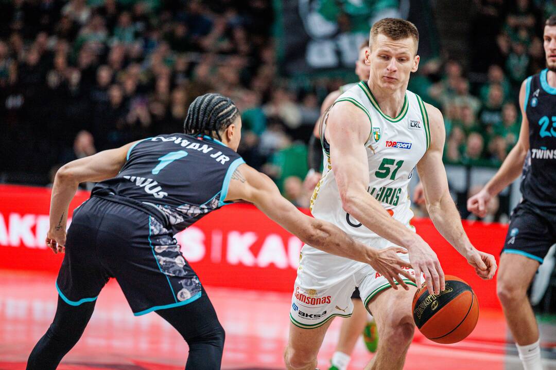 LKL: Kauno „Žalgiris“ ir Vilniaus „Wolves“