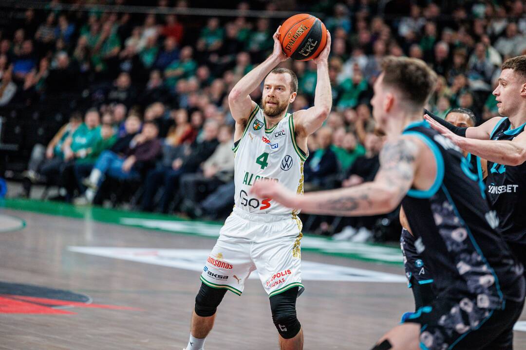 LKL: Kauno „Žalgiris“ ir Vilniaus „Wolves“