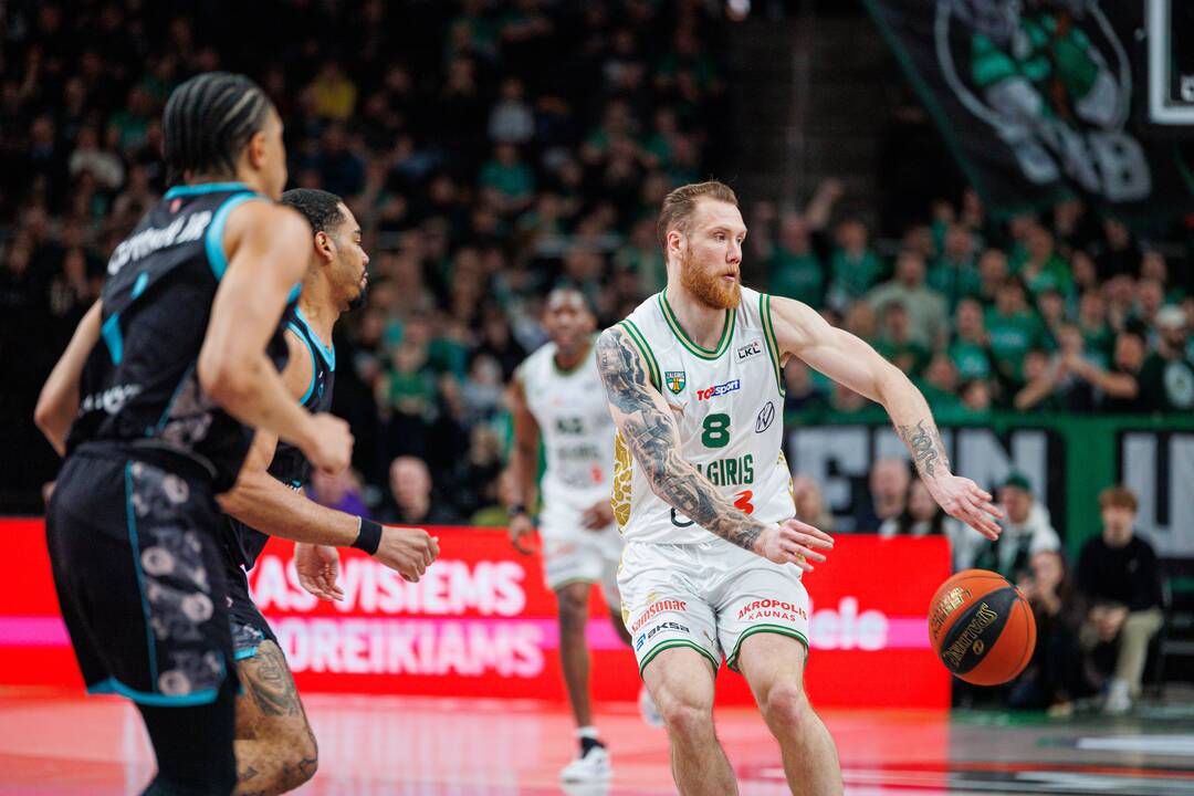 LKL: Kauno „Žalgiris“ ir Vilniaus „Wolves“