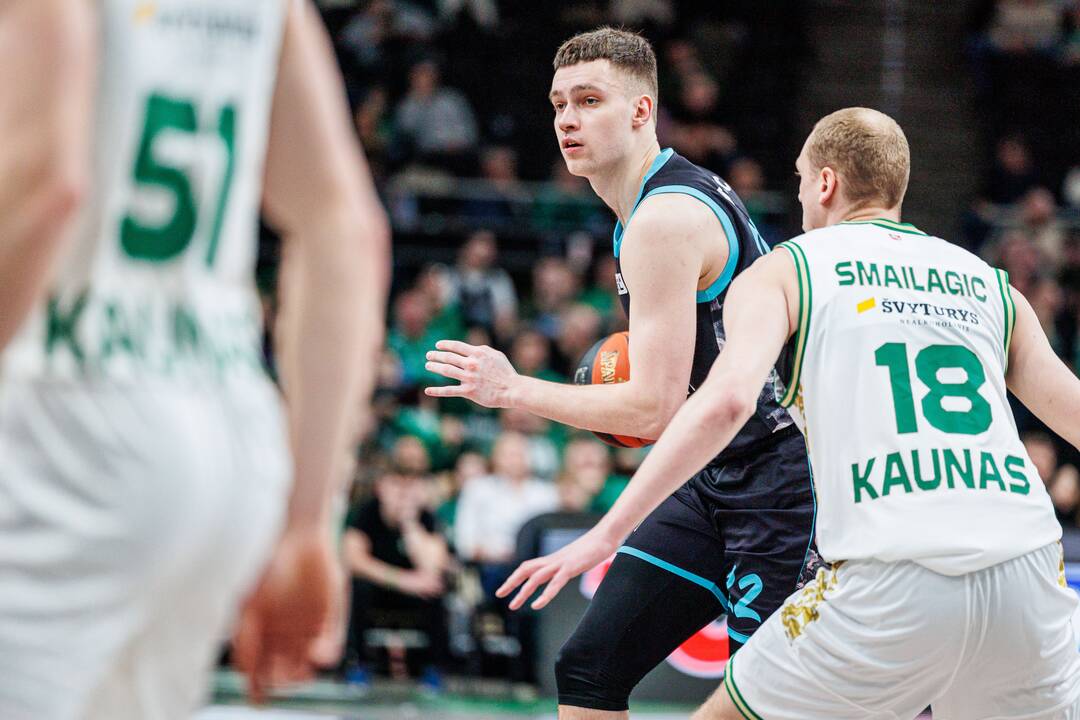 LKL: Kauno „Žalgiris“ ir Vilniaus „Wolves“