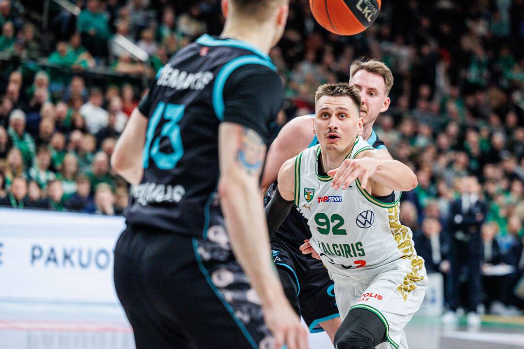 LKL: Kauno „Žalgiris“ ir Vilniaus „Wolves“