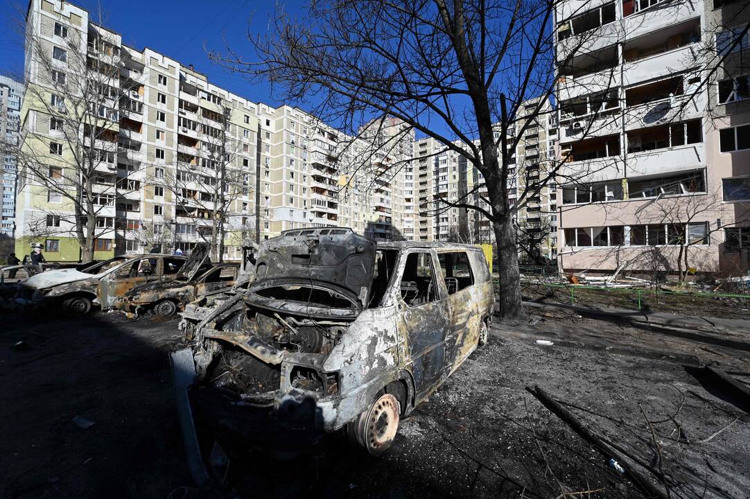 Karas toliau išbando Ukrainos stiprybę