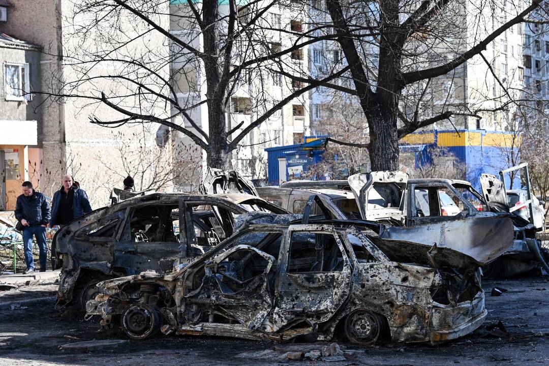 Karas toliau išbando Ukrainos stiprybę
