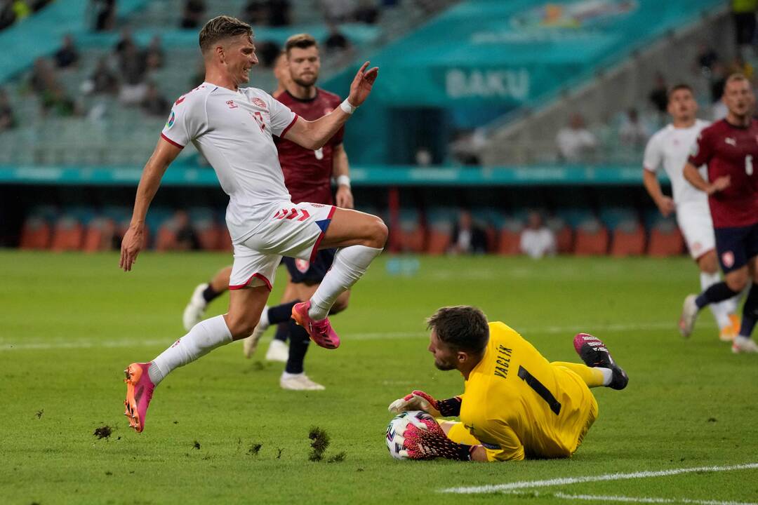 „Euro 2020“ ketvirtfinalis: Danija – Čekija 2:1