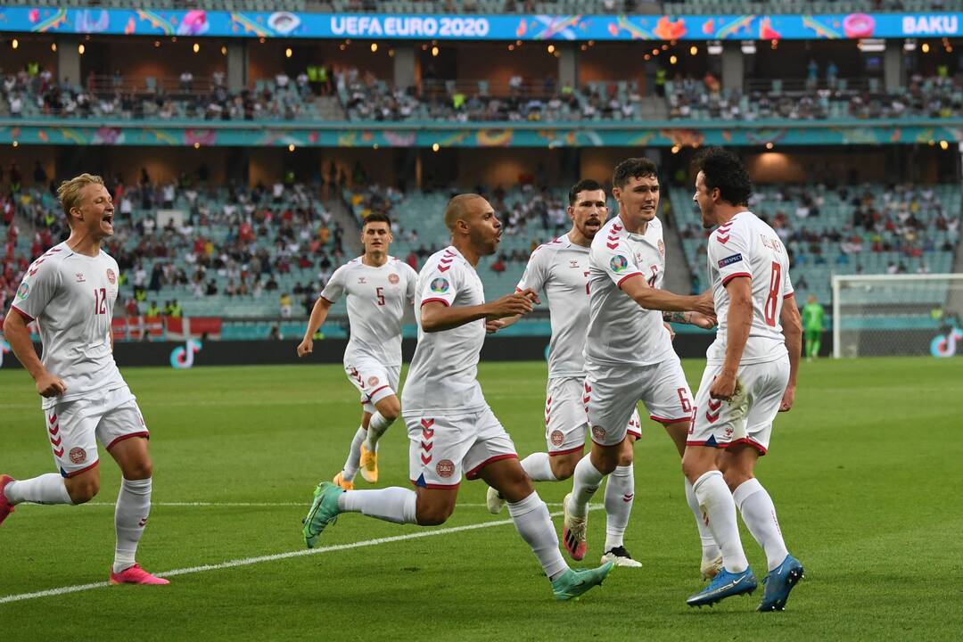 „Euro 2020“ ketvirtfinalis: Danija – Čekija 2:1