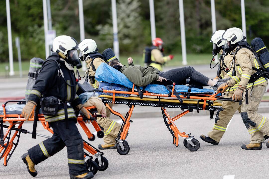 Krizių valdymo ir civilinės saugos sistemų pratybos