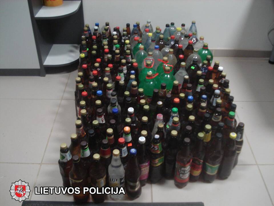 Šeimyninis barnis demaskavo nelegalų alkoholį