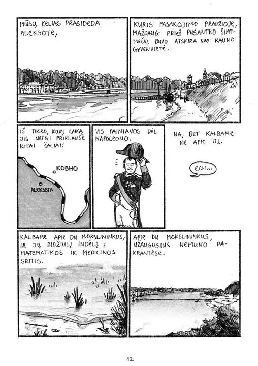 Pamirštų kauniečių atminimą atgaivino komikse