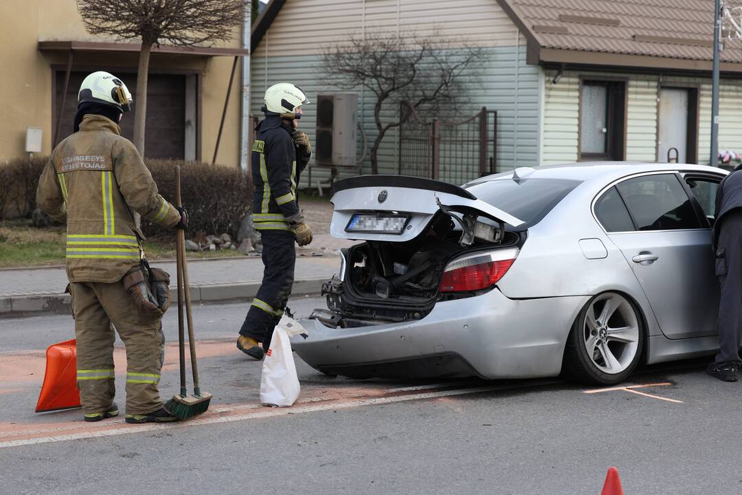 Smarki avarija Garliavoje