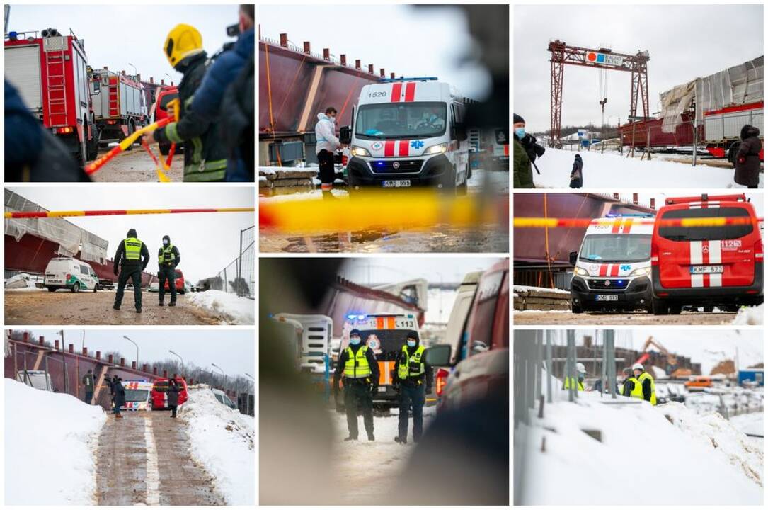 Išvados: ekspertai įvertino tilto konstrukcijas, bet dėl ko įvyko nelaimė, dar neaišku.