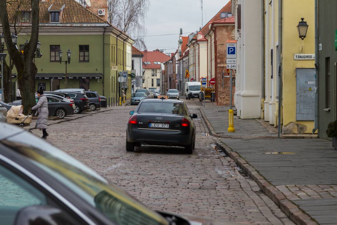 Idėja: miestas nori apmokestinti įvažiavimą į Senamiestį.