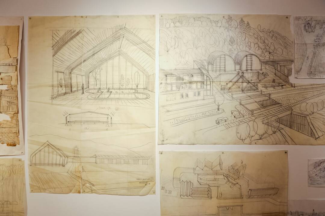 Atidarymas: architektas J. R. Palys – kaip visada su polėkiu.