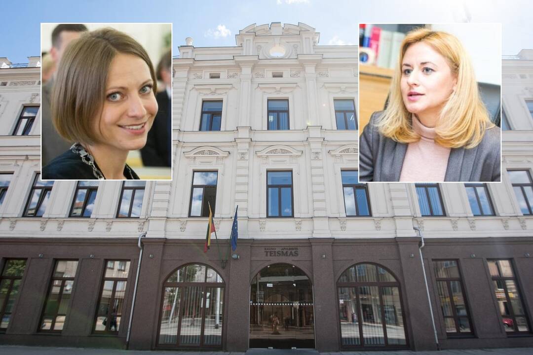 L. Šeputienė (dešinėje) ir A. Sereikienė (kairėje) 